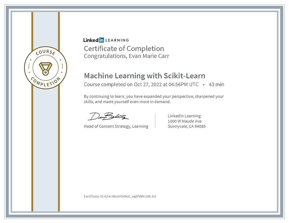 ML with Scikit-Learn